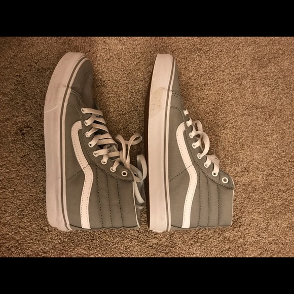 Grey Women’s High Top Vans - Picture 4 of 8